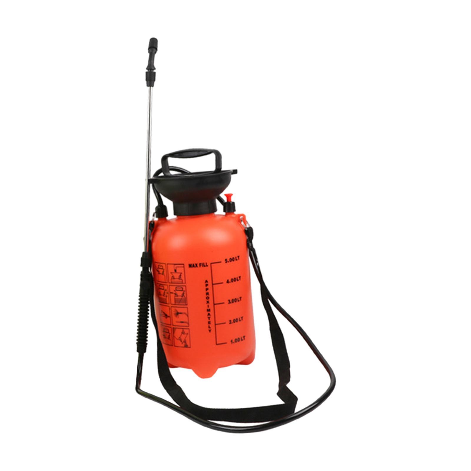 Plant Sprayer Manual Pressure Sprayer Lawn Sprayer Hand Pump Sprayer for Air Conditioning Cleaning Durable Lightweight Multipurpose Portable
