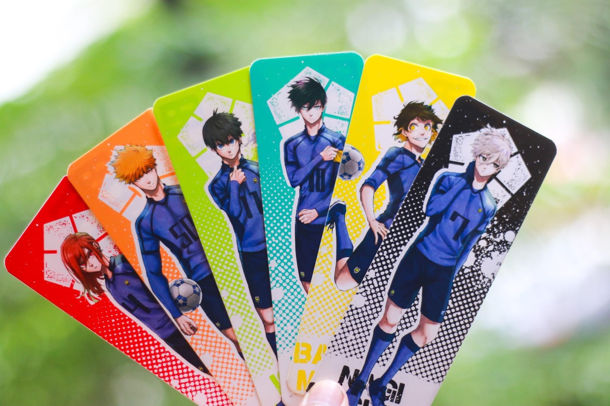 Set 6 Bookmark BlueLock - Fes Japan Vietnam Festival 2023 - NXB Kim Đồng - Blue Lock