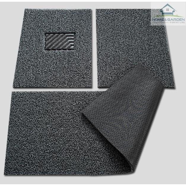 Bộ 3 Thảm lót sàn ô tô sợi PVC cao cấp Phù hợp mọi dòng xe - Home and Garden