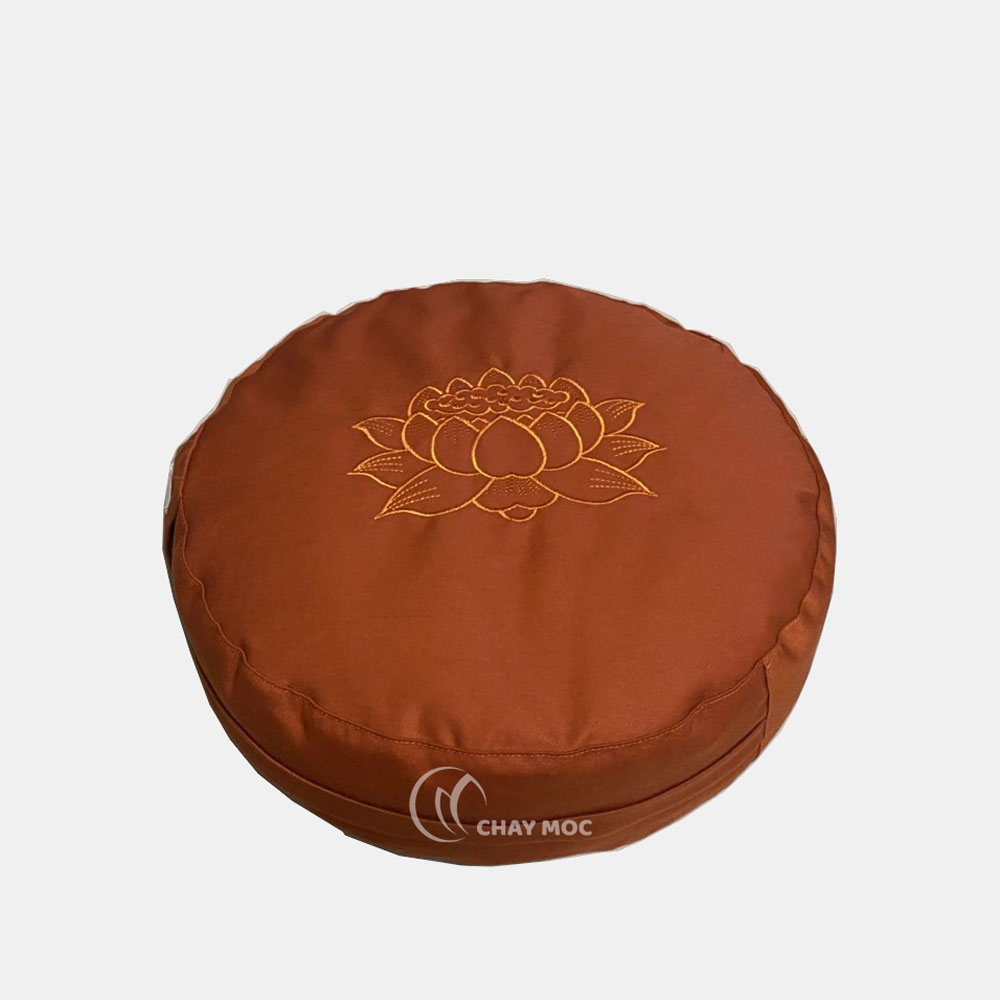 Bồ đoàn trụ tròn ruột vỏ đậu xanh ngồi thiền/tập yoga/ngồi bàn trà