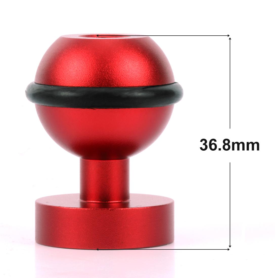 Nhôm hợp kim lặn đèn flash khung đèn chiếu sáng 1 inch 25 mm đầu bóng nóng cánh tay 1/4 3/8 gắn cho goPro dslr khay giàn dưới nước