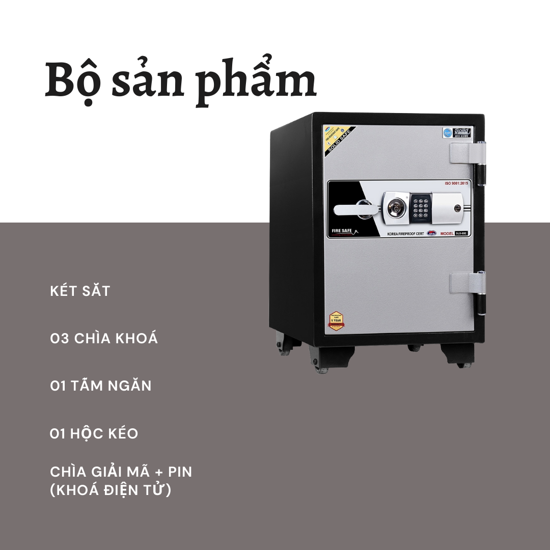 Két Sắt Hàn Quốc Solid SLS-65E