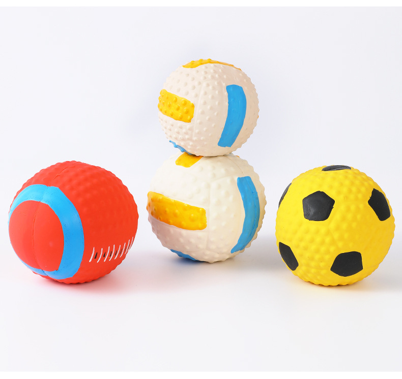 Đồ chơi cho chó mèo banh tròn xịn - Genyo pet toy 212 ( màu và mẫu giao ngẫu nhiên )