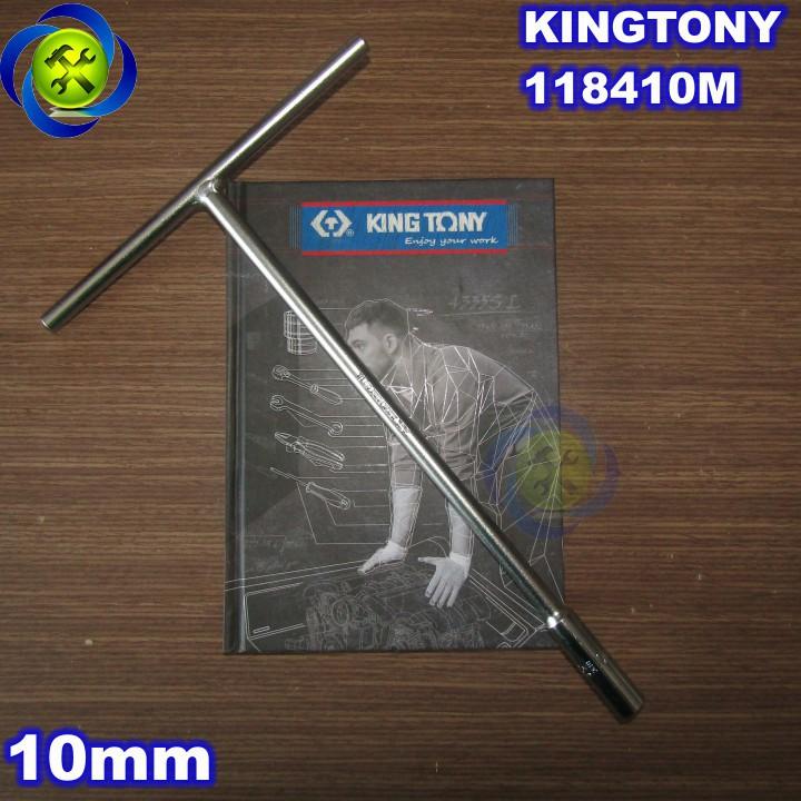 Tay vặn chữ T đầu 10mm Kingtony 118410M loại dài 300mm