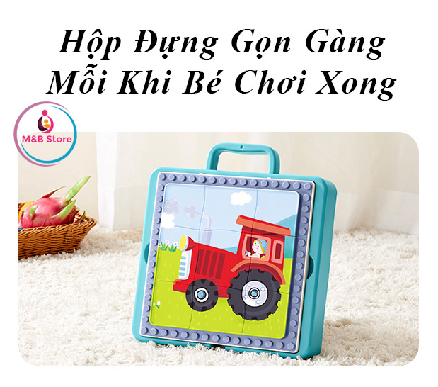 Đồ Chơi Giáo Dục Bảng Số Xếp Hình - KUB