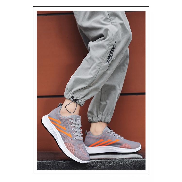 Giày Thể Thao Sneakers Đen Bạc- G19