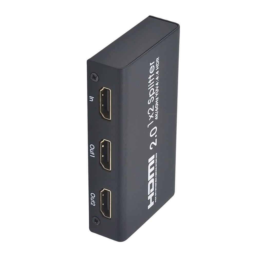 HDMI Splitter 1 In 2 Out 4K HDMI Switch Box Switcher Distributor