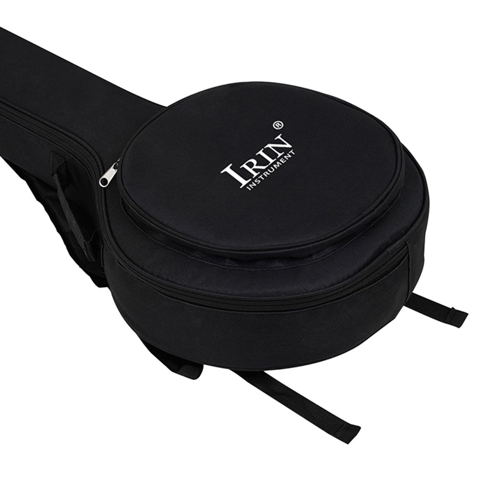Banjo Container Banjo Tote Bag Hard Case, Impact Resistance Oxford Cloth Anti Collision Waterproof Electric Guitar Bag Case for Tuner, Performance