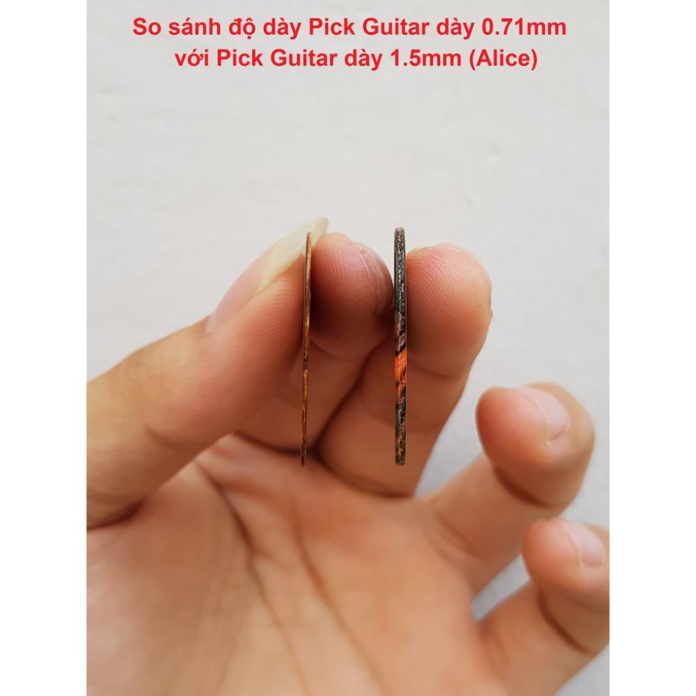 | 1.5mm | Pick gảy - phím gảy Alice dành cho đàn Guitar/Ukulele