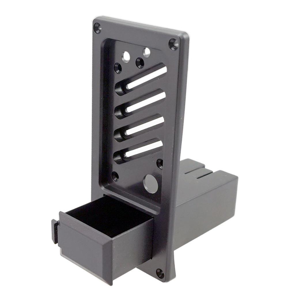 2X Battery  Holder  Active Equalizer EQ Piezo Pickup Cover