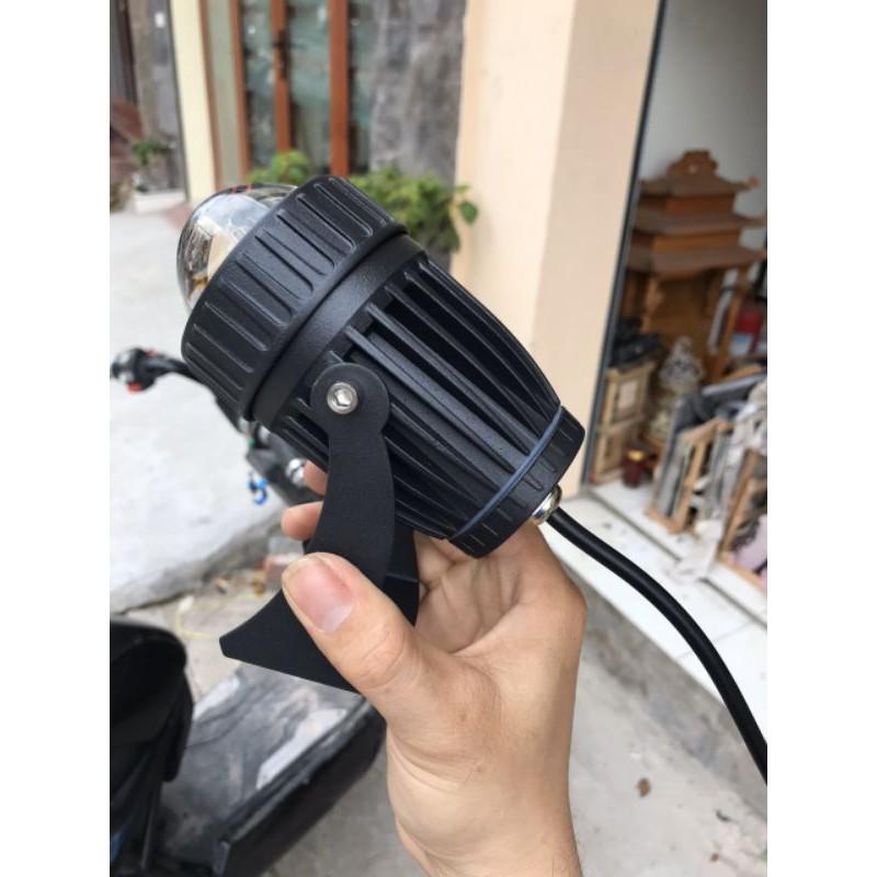 Đèn rọi chuột rọi sân vườn, tòa nhà 10w có a.s vàng