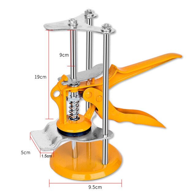 Combo 4 Chiếc Kê Kích Gạch Chân Tường - Con Đội Lấy Cốt Gạch 03 Trụ - Tải Trọng Tối Đa 85kg/ Chiếc