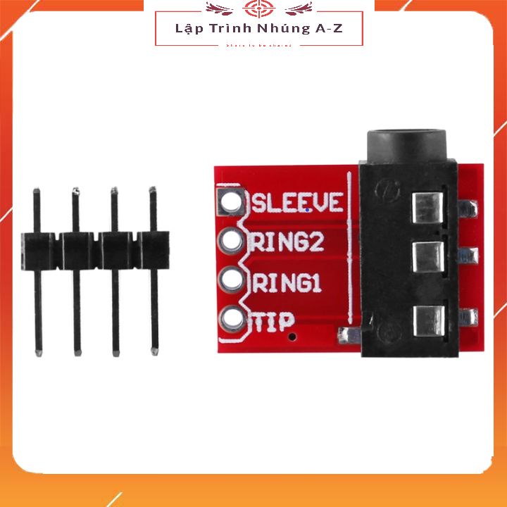 [Lập Trình Nhúng A-Z][156] Đế Ra Chân Jack Âm Thanh 3.5mm (4 Chân) Jack Audio CJMCU-TRRS 3.5mm