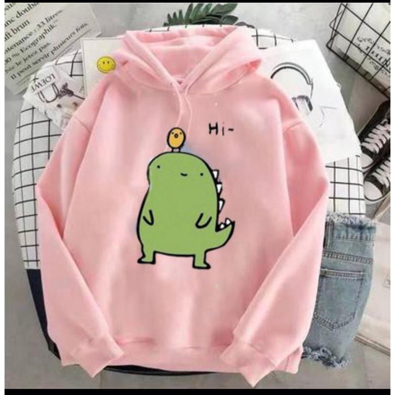 Áo khoác Hoodie form rộng tay dài Unisex nam nữ chất nỉ mềm mịn siêu sinh