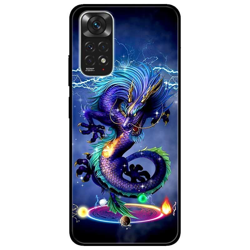 Ốp lưng dành cho Xiaomi Redmi Note 11 4G mẫu Rồng Phong Thuỷ