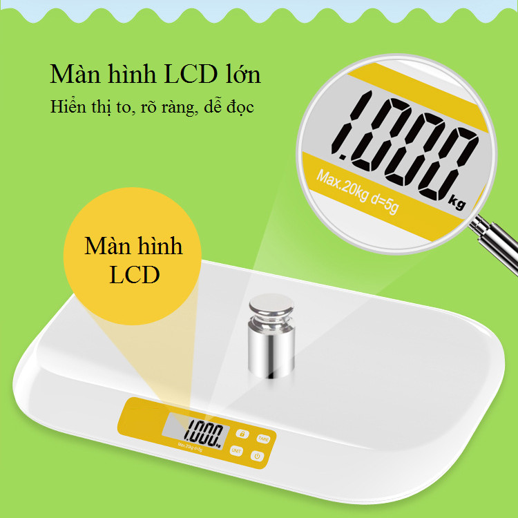 Cân Em Bé 20kg B36 - Hàng nhập khẩu