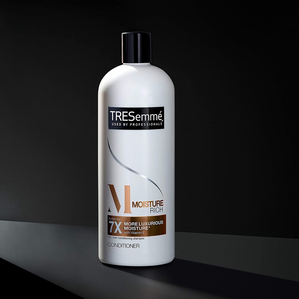 DẦU XẢ TÓC TRESEMME MỸ MOISTURE RICH SHAMPOO DÀNH CHO TÓC KHÔ, SƠ RỐI, GÃY RỤNG, CHẺ NGỌN 828 ML ( không có tem phụ )