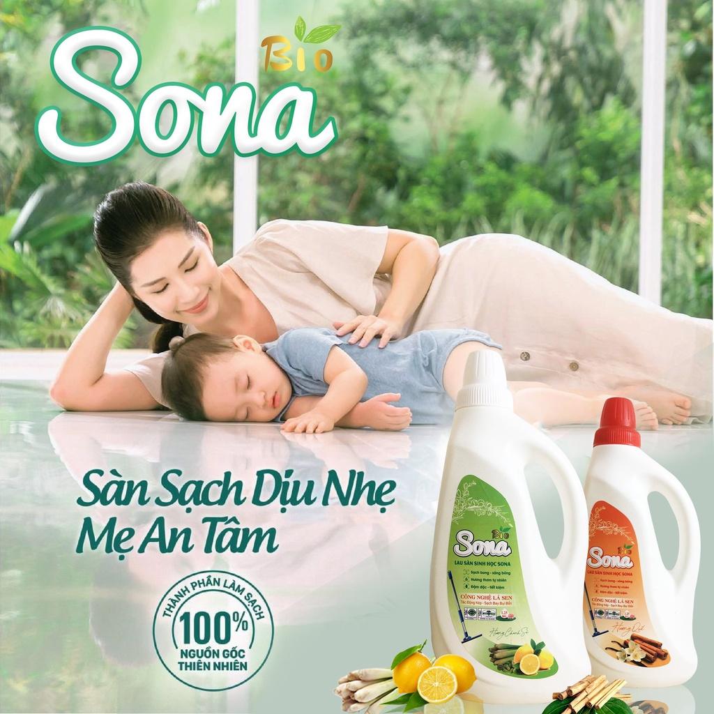 Nước Lau sàn sinh học SONA 1.25L