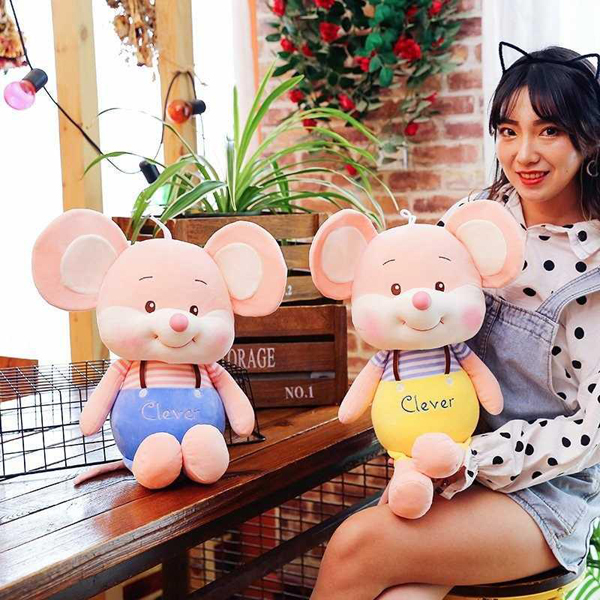 Gấu Bông Chuột Clever Tai To Gb193
