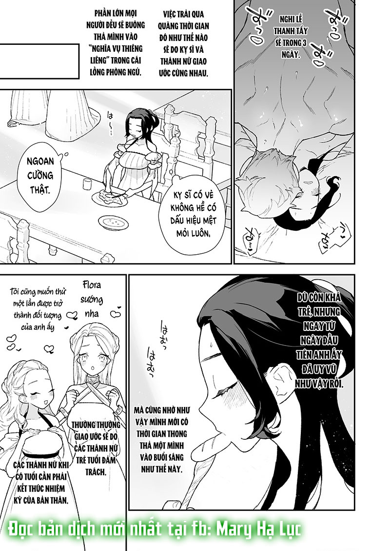 [21+] thánh nữ không thể khước từ tình yêu cháy bỏng của chàng hiệp sĩ trẻ tuổi chapter 1.1 7