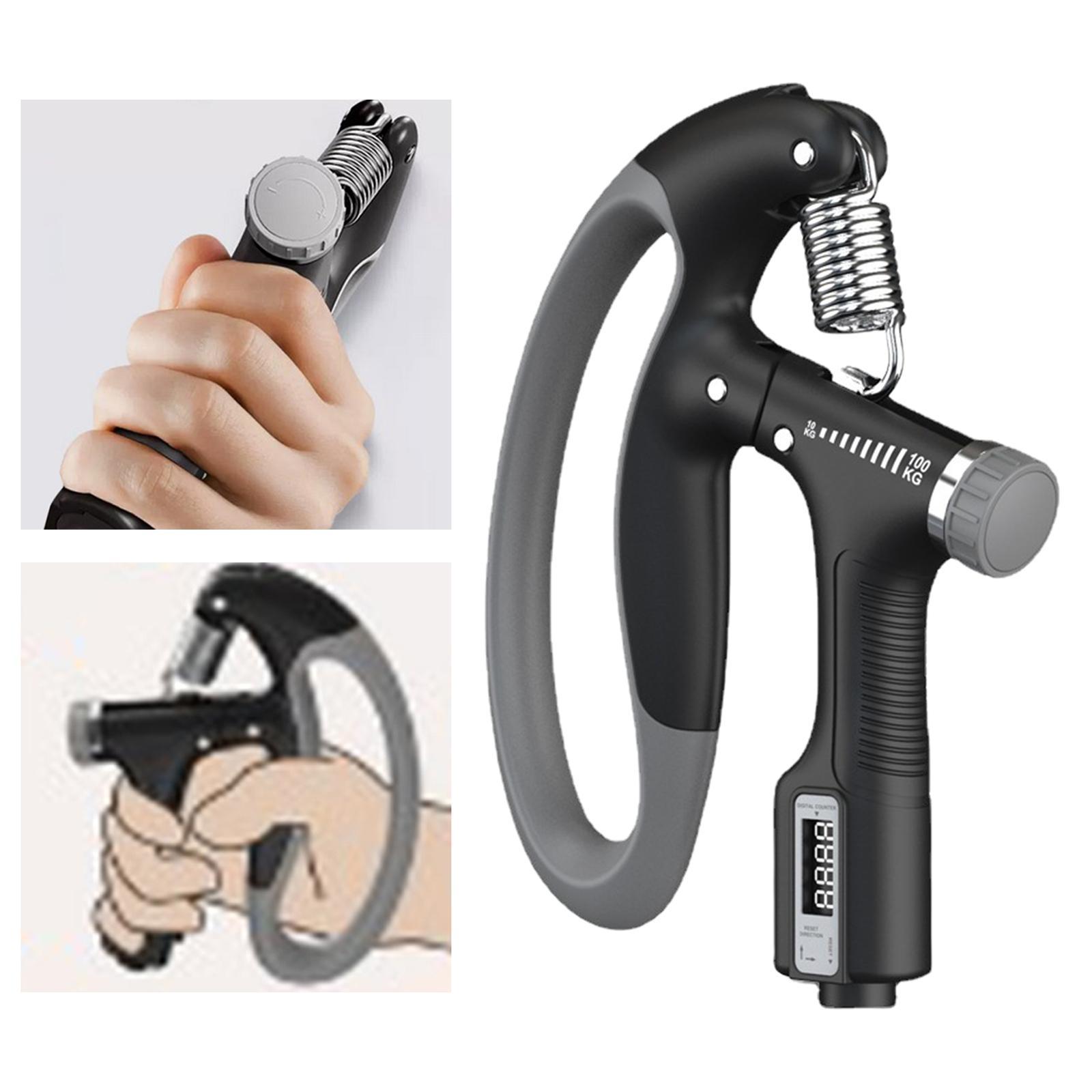 Hand Grip Strengthener Heavy Duty Strength Training Hand Gripper Adjustable