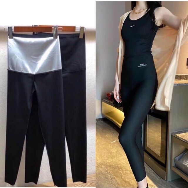 Quần tập tan mỡ bụng Dáng dài