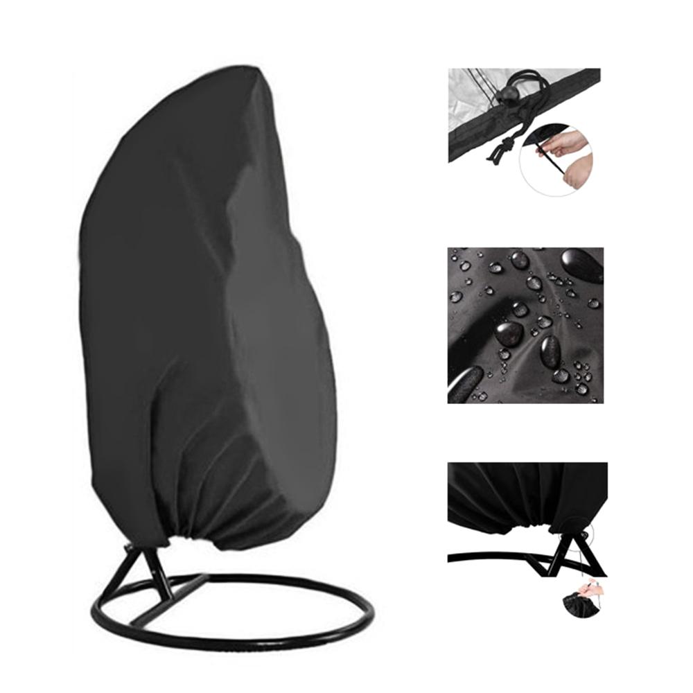 Patio Hanging Chair Cover Outdoor Egg Chair Cover Durable Waterproof Swing Chair Dust Cover