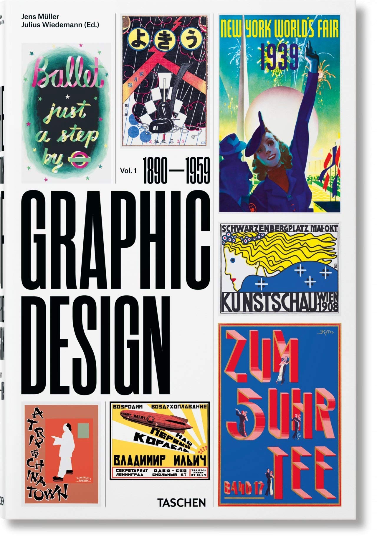 Sách Ngoại Văn: The History of Graphic Design: Vol 1 - 1890–1959