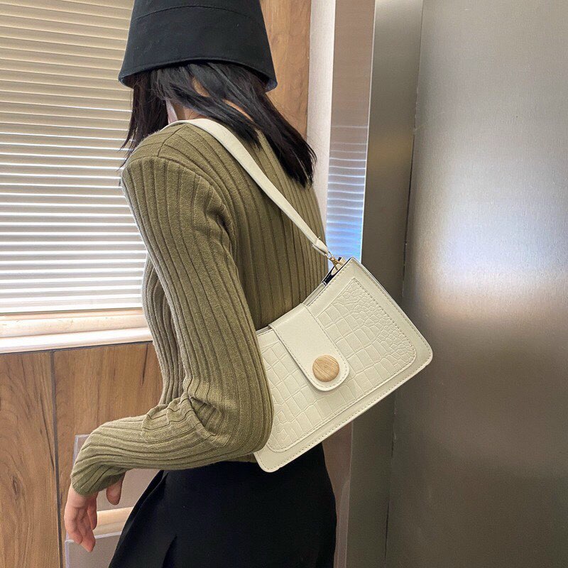 Túi kẹp nách túi đeo chéo nữ  KN819 chất da vân cực đẹp