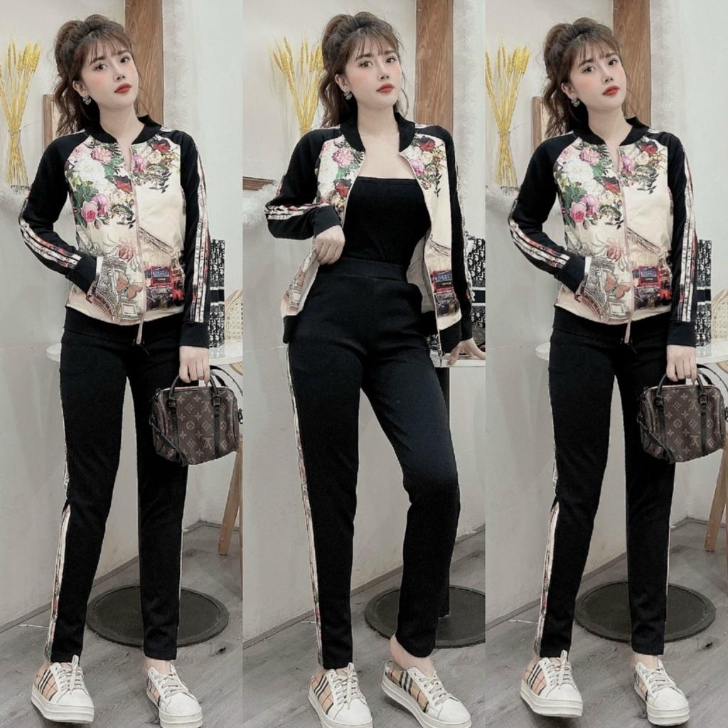 Set Bộ Thời Trang Cao Cấp Chất Liệu Thun Cotton 3D Dày Dặn, Mềm, Mịn, Thấm Hút Mồ Hôi Chuẩn Hàng An Đông