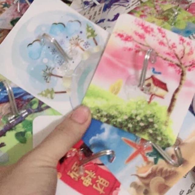Combo 10 móc giáng tường