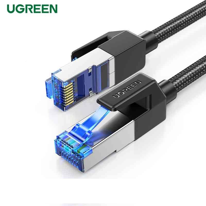 Ugreen UG90540NW153TK 0.5M 25Gbps 2000mhz Màu Đen Cáp mạng CAT8 F/FTP lõi đồng nguyên chất - HÀNG CHÍNH HÃNG