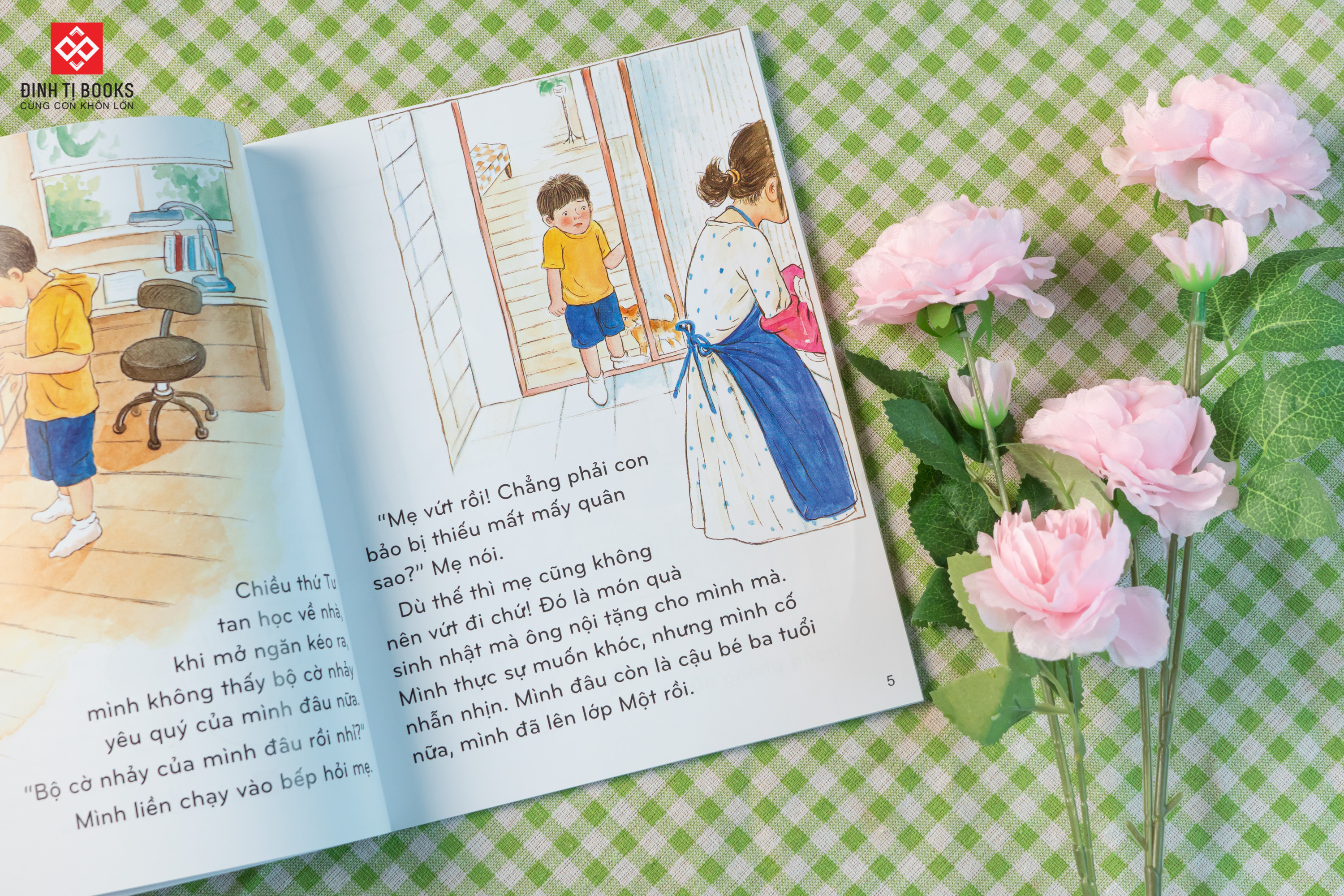 Sách - Tớ không tặng mẹ cho bạn đâu cho bé 3-9 tuổi - Đinh Tị Books