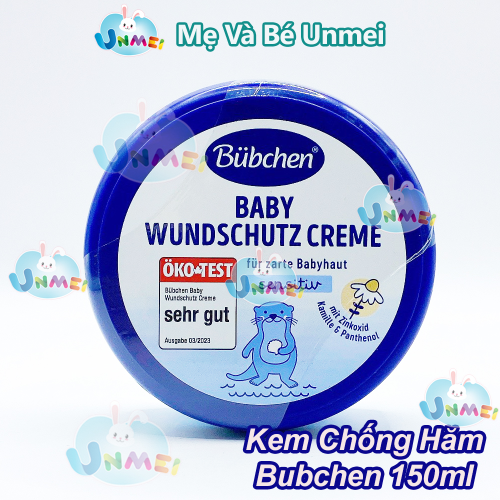 Bộ Kem Chống Hăm Bubchen 150ml Và Kem Đặc Biệt Giảm Hăm, Dưỡng Da Bubchen 75ml