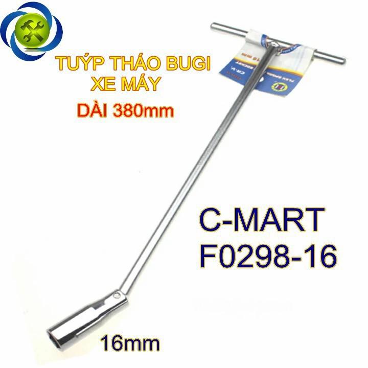 Tuýp tháo bugi dài C-Mart F0298-16 16mm