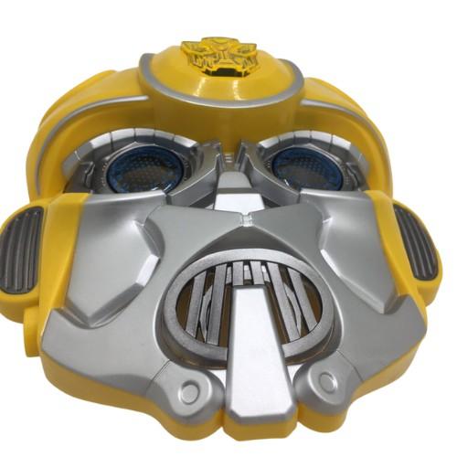 Mặt nạ đồ chơi robot Bumblebee  mô hình mặt robot đại chiến có đèn nháy WL77952A
