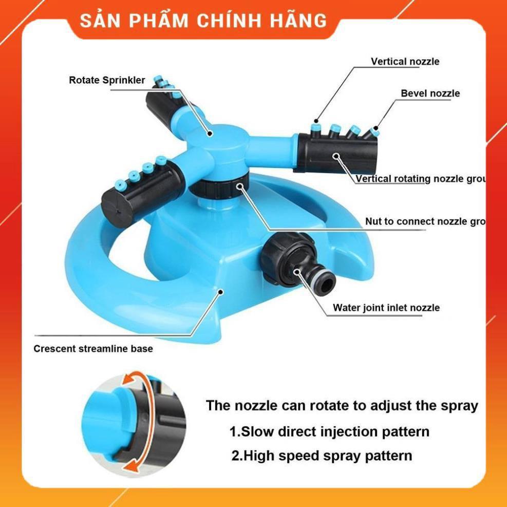 ️ Vòi phun nước tưới cây xoay 360 độ đa năng 206799 ️