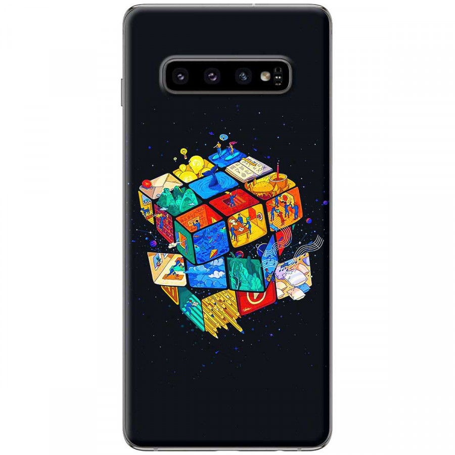 Ốp lưng dành cho Samsung S10 Rubik