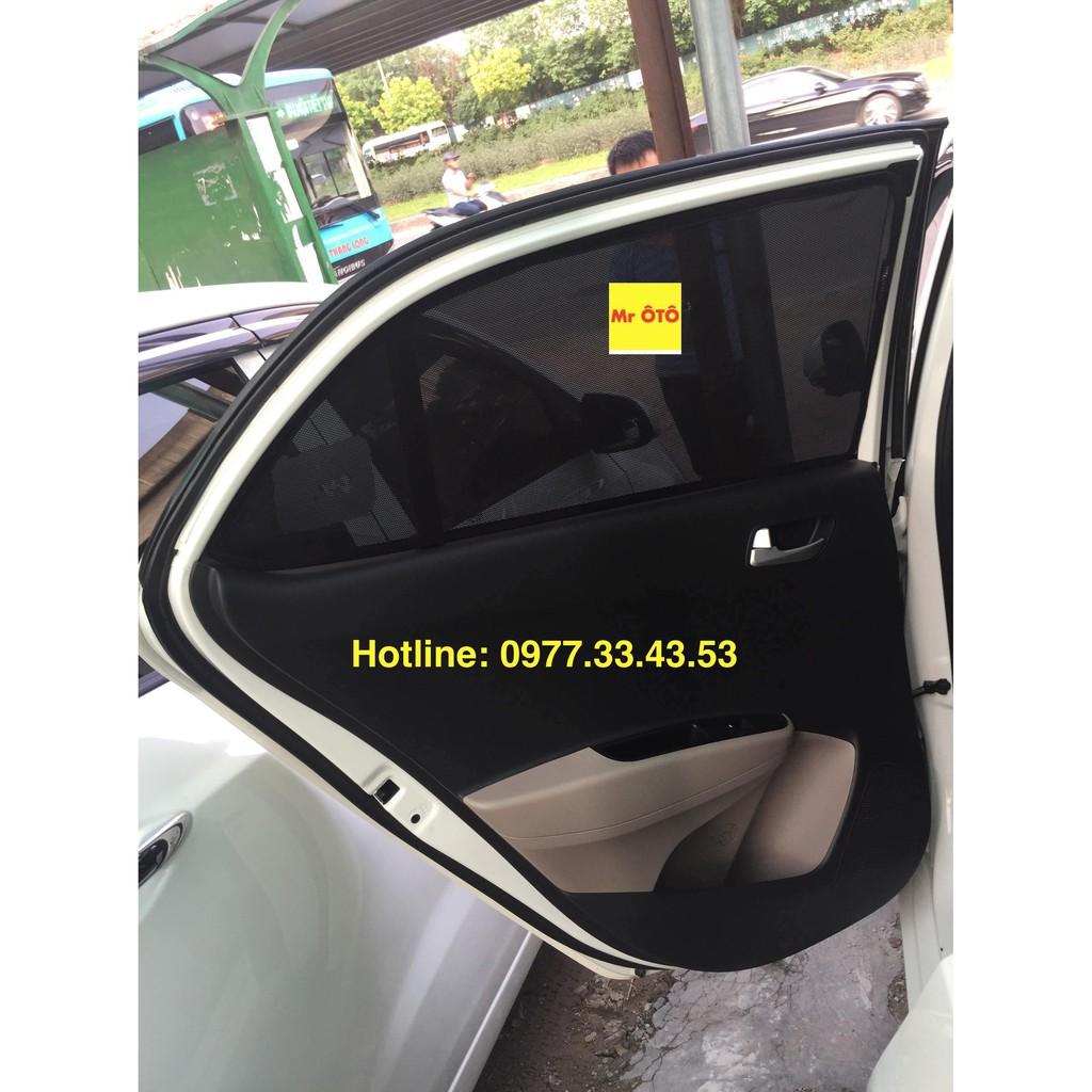 RÈM CHE NẮNG NAM CHÂM CHO XE HYUNDAI i10 SEDAN