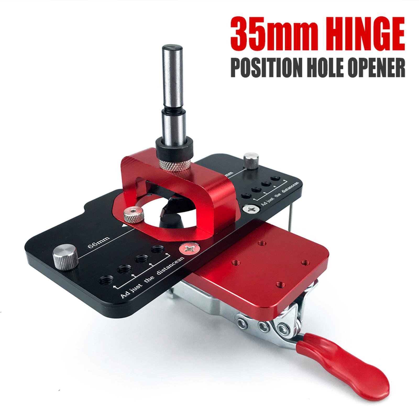 Hinge Boring Hole Drill Hole Drilling Guide Hole Opener Tools for Frame Door