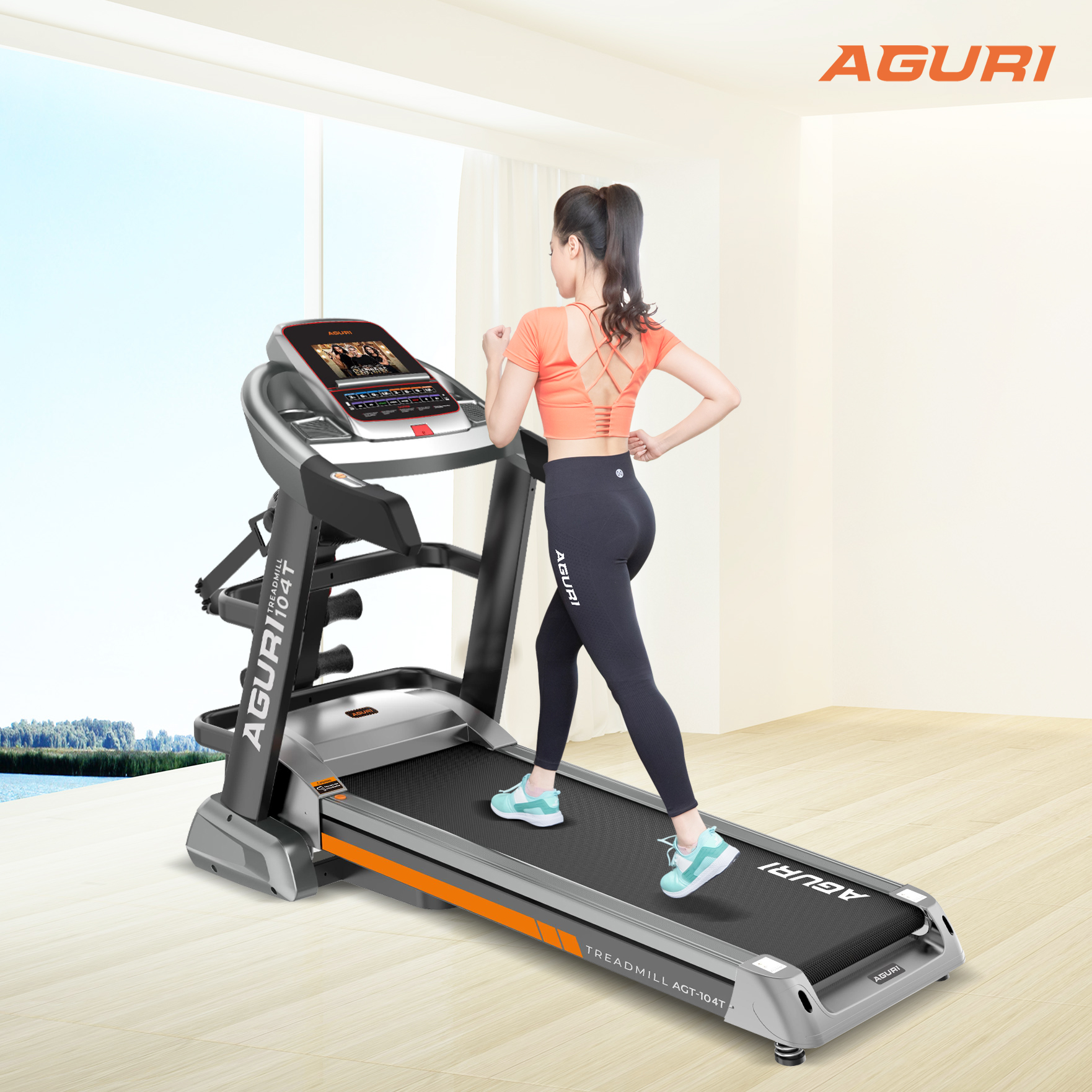MÁY CHẠY BỘ AGURI AGT-104T