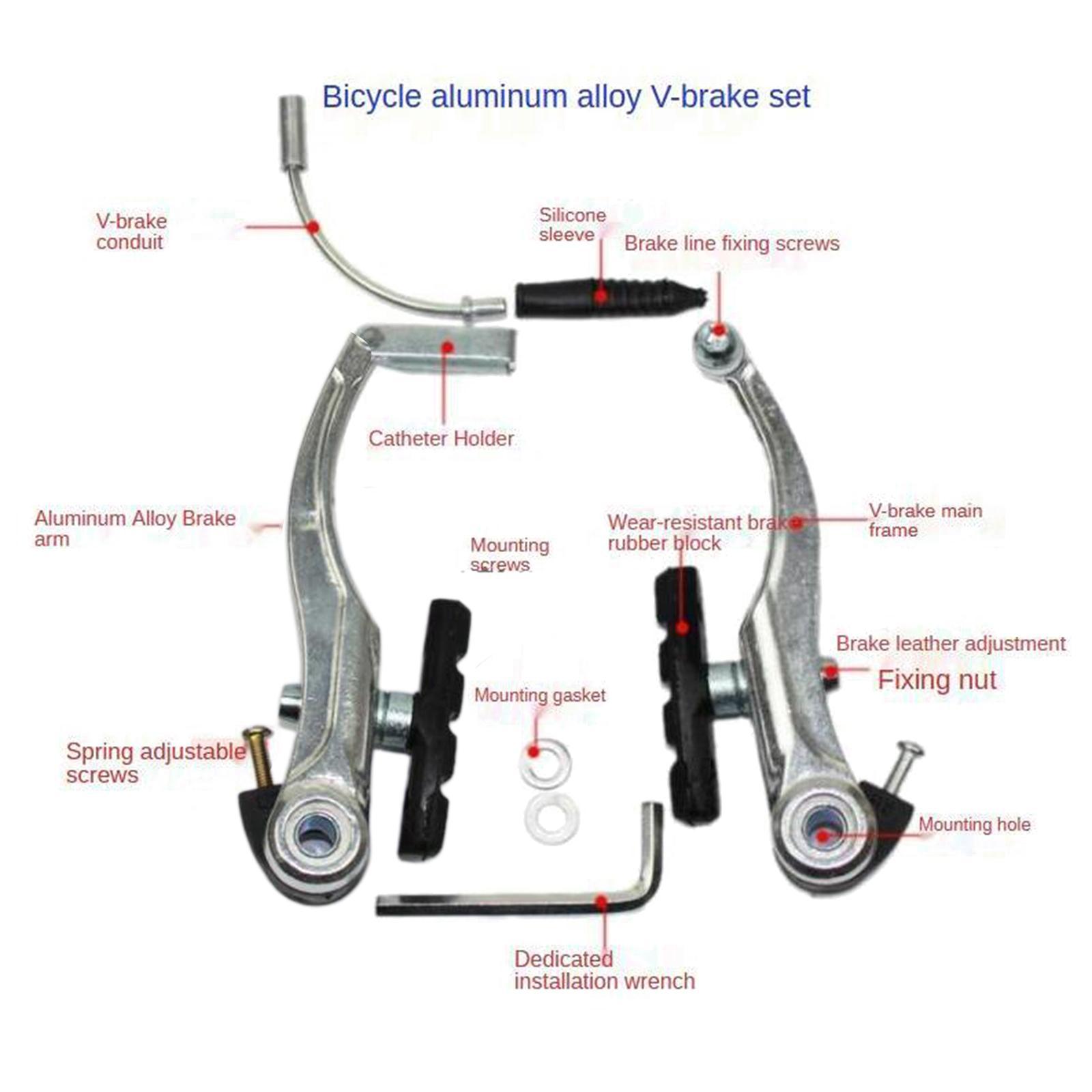 Aluminum Alloy Bikes Road Bikes Front & Rear Components