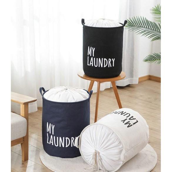 Giỏ Tròn Đựng Quần Áo,Đựng Đồ Chơi , Đựng Đồ Tiện Lợi Không Thấm Nước