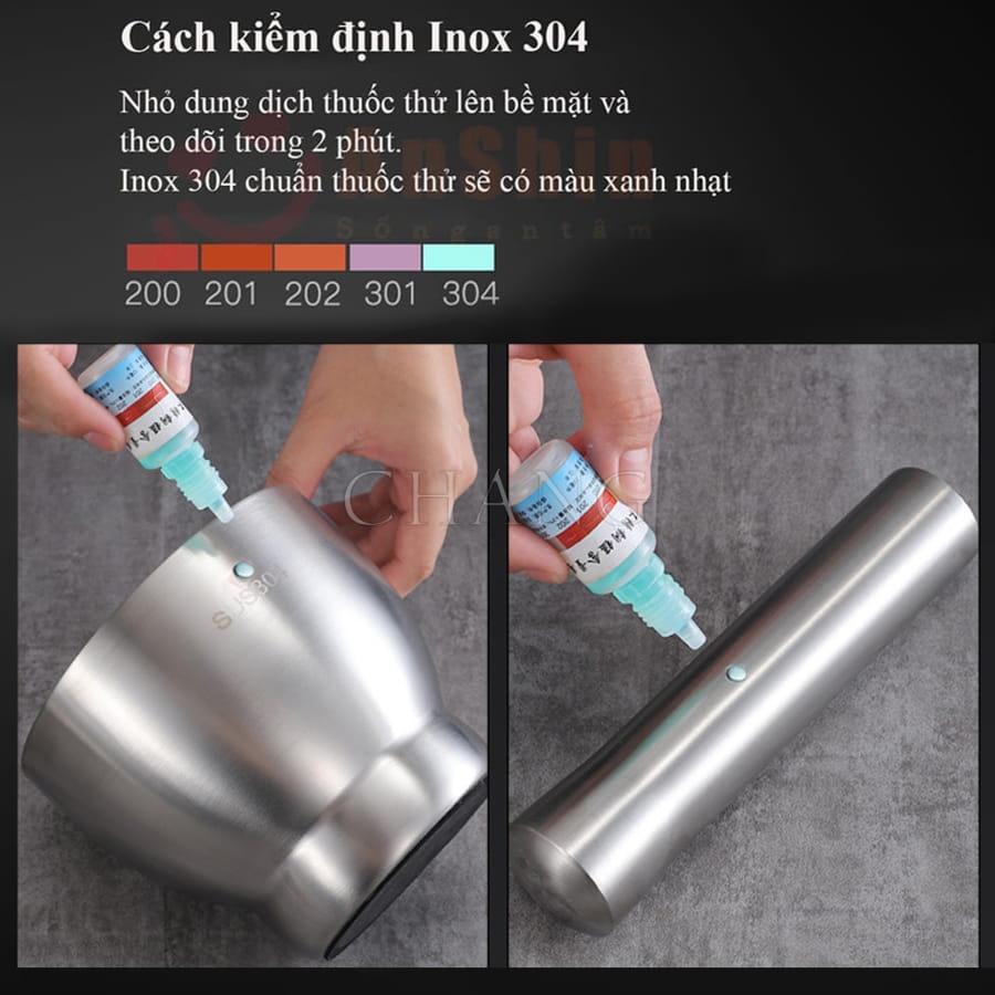 Bộ Chày Cối Inox 304 Có Nắp Đậy,  Chày Cối Nguyên Khối Dã Đồ Cực Nhuyễn Mịn Tiện Lợi Cho Gia Đình