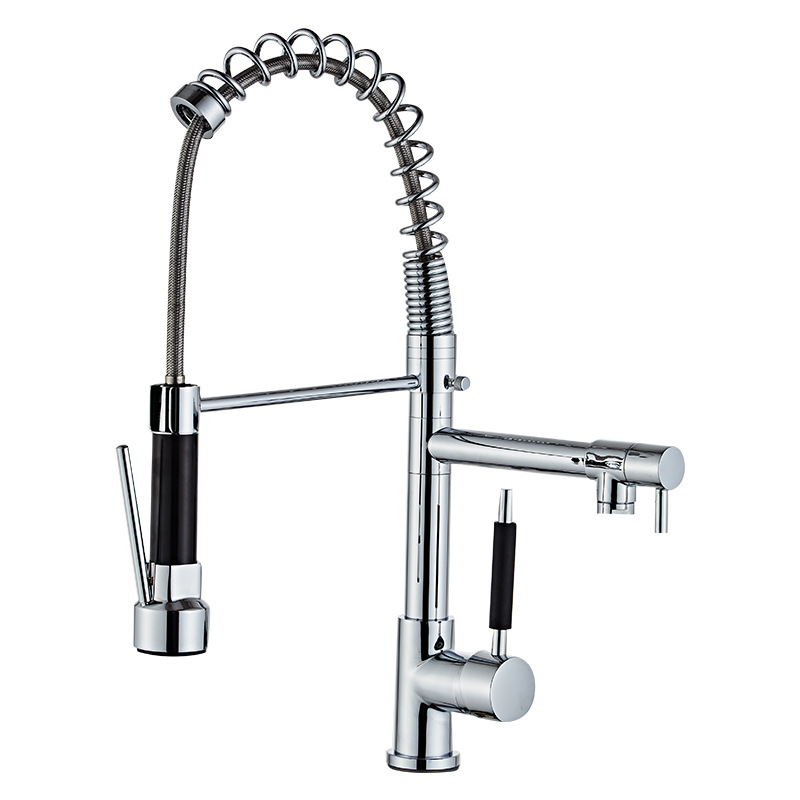 Vòi rửa chén nhà bếp Inox 304 Sink Faucet Kitchen xoay 360 đầu vòi di chuyển linh hoạt
