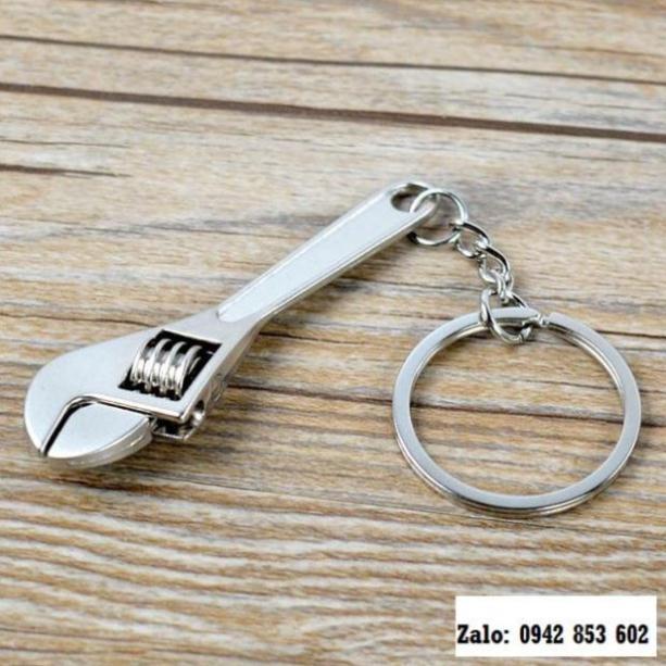 Mỏ lết móc khoá mini inox