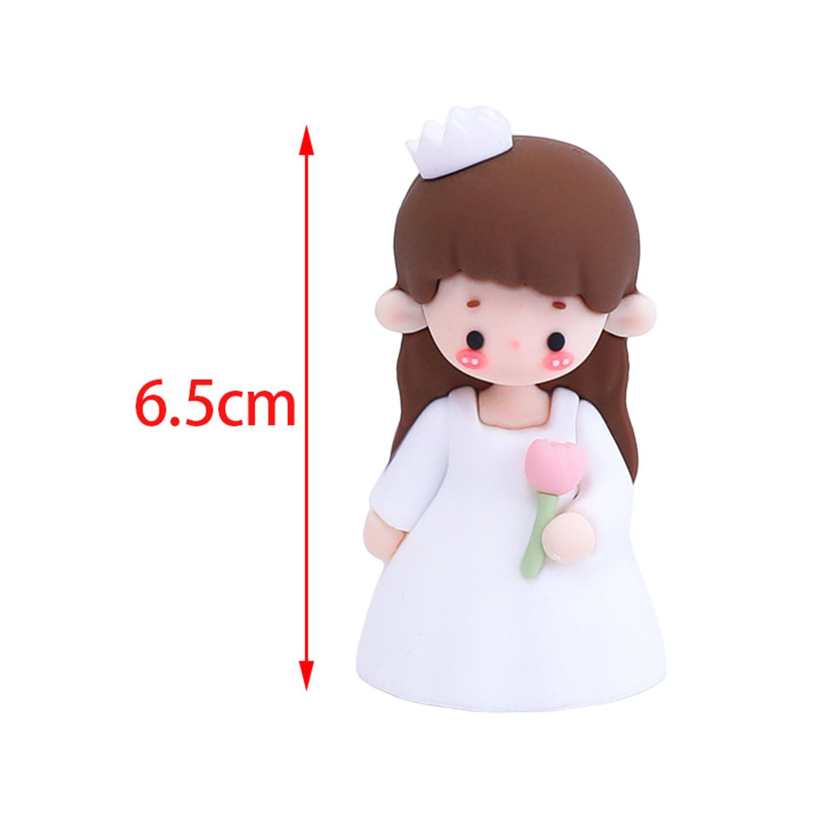 Doll Statue Sculpture Gnome Love Figures for Anniversary Desktop Living Room