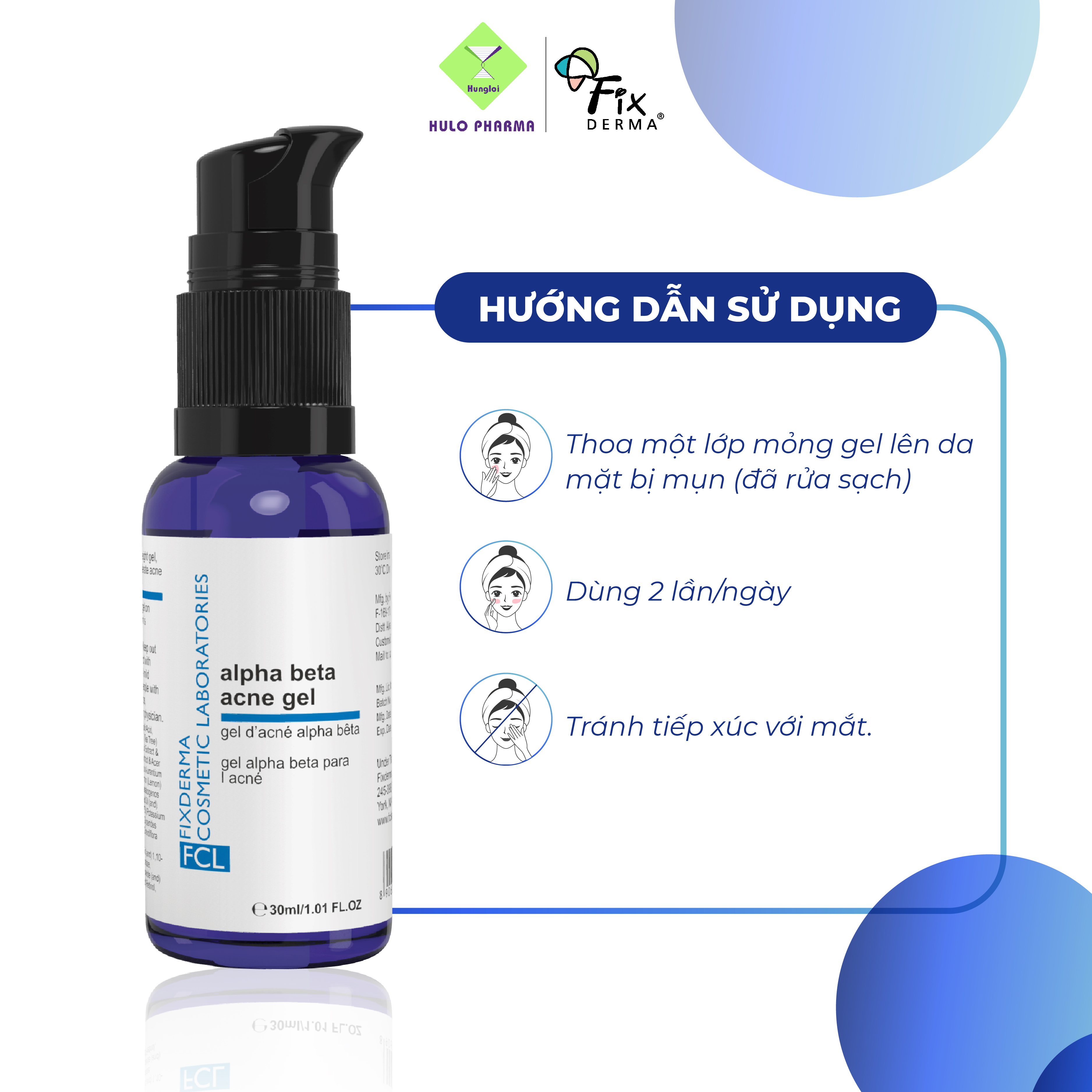 Chấm Mụn FCL Alpha-Beta Acne Gel Giúp Giảm Mụn, Ngừa Viêm,Thông Thoáng Lỗ Chân Lông, Điều Tiết Bã Nhờn 30ml