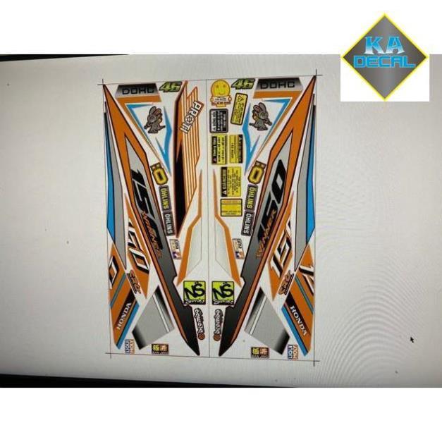 Tem rời Winner cam đen 3 lớp