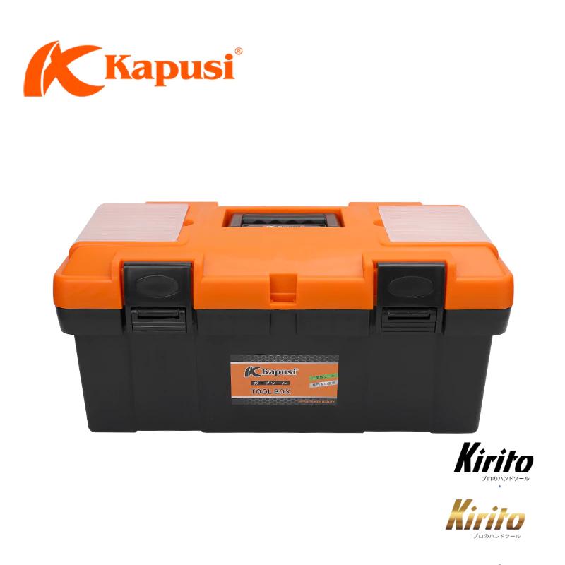 Hộp, Thùng đựng đồ nghề đủ size 16/18/20'' Kapusi Japan - Hộp đựng dụng cụ đa năng cầm tay